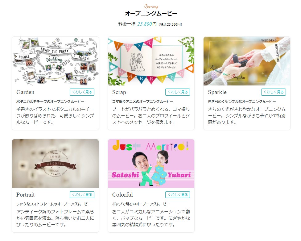 オススメ 結婚式演出ムービーの業者15選をまとめてみました わたしたちの結婚式 わたしたちの結婚式